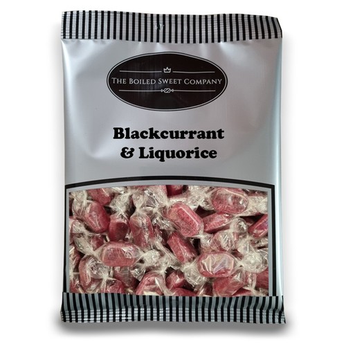 Blackcurrant and liquorice 1kg - and,