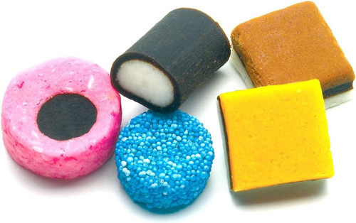 Liquorice allsorts 1 kilo - allsorts,