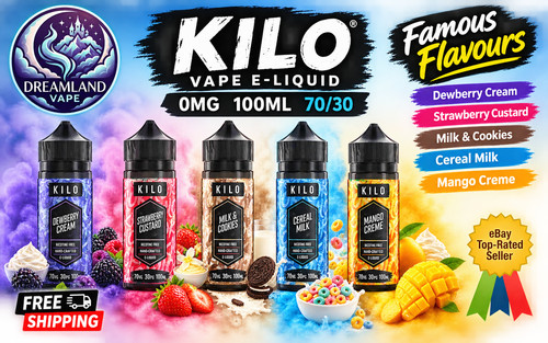 Kilo vape liquid - vape, 0mg