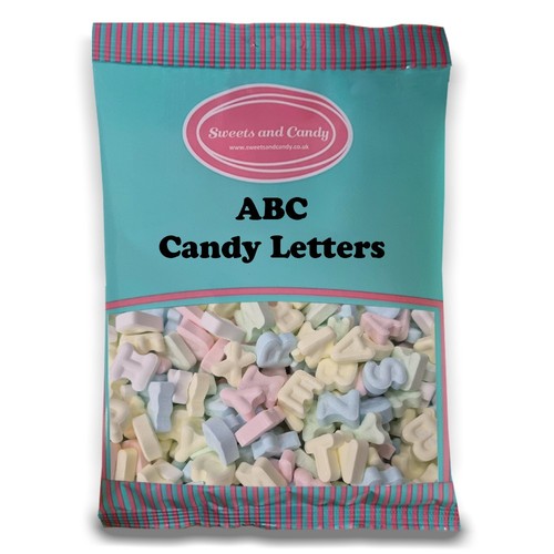 Abc candy letters 1kg retro - candy,