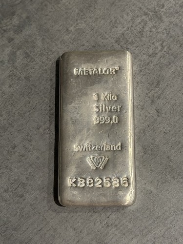 Metalor kilo 999 silver - metalor,
