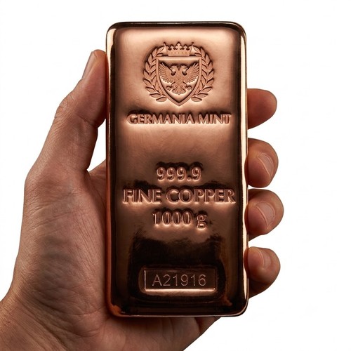 Germania mint copper cast - kg,
