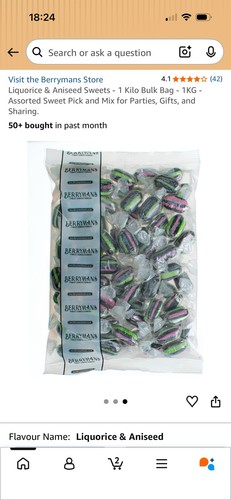 Berrymans liquorice - -, &