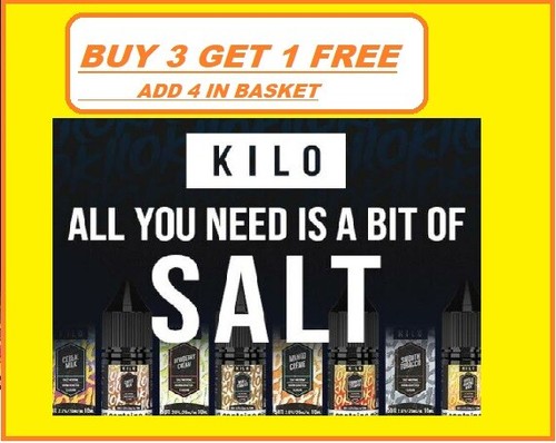 Kilo 10ml nic salt salts - , e