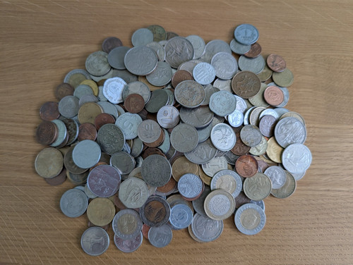 Job lot world coins - lot, a
